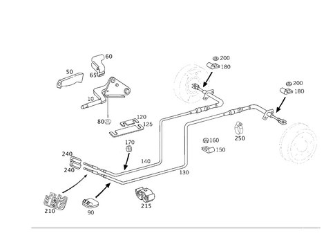 Parking Brake for 2013 Mercedes-Benz G550 #0
