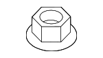 7147266441 - Body: Impact Bar Nut for BMW Image