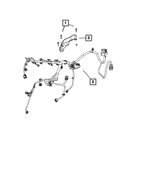 4795876AB - Electrical: Wiring Bracket for Dodge: Caliber | Jeep: Compass, Patriot Image