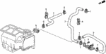 91551SD5003 - Electrical/Exhaust/Heater/Fuel: CLAMP, HEATER for Acura Image