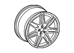 4H0601025DA - : Wheel, Alloy for Audi: A7 Quattro, RS7, S7 Image
