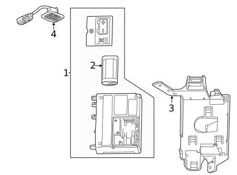 Communication System Components for 2022 Chevrolet Corvette #0