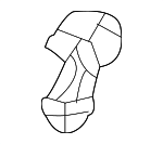 17881P8CA01 - Electrical: Cable Clip for Acura Image