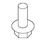MS100233 - : Center Shield Bolt for Mitsubishi Image