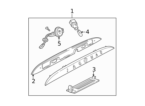 License Lamps for 2008 Jaguar S-Type #0