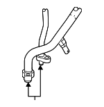 85578393 - Cooling System: Cooler Pipe for Acura Image