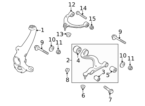 Suspension Components for 2013 Porsche Panamera #2