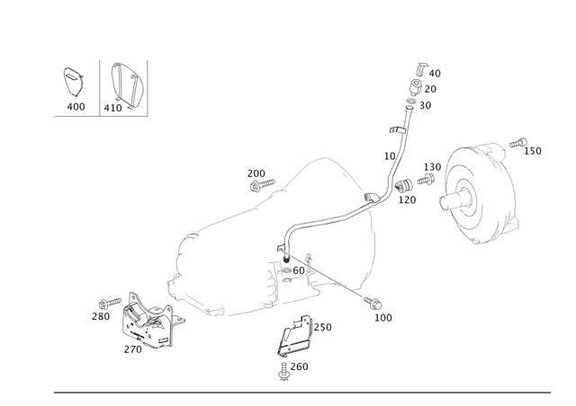 1712700084 - : Oil Filler Pipe for Mercedes-Benz Image