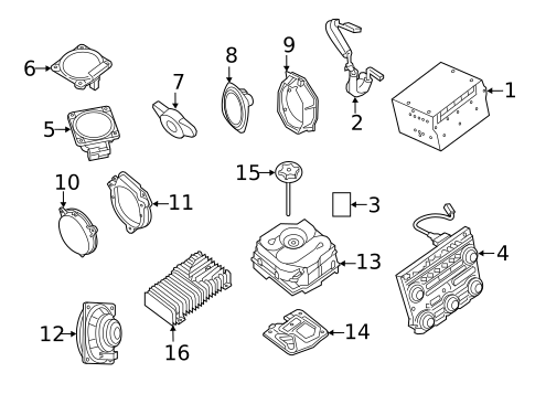 Sound System for 2018 Nissan Pathfinder #0