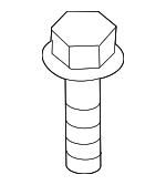 986318 - Ignition: Engine Crankshaft Position Sensor Bolt for Volvo Image