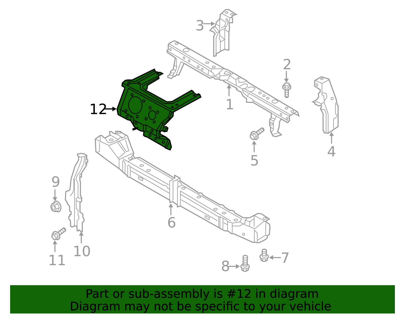 62550-3NF0A - Mount Bracket 2013-2017 Nissan LEAF | Official Nissan ...