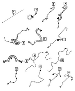 5185128AA - Electrical: Battery Charger Cable for Jeep: Grand Cherokee Image