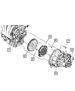 6501742 - Clutch: Hex Head Screw for Mopar Image