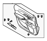 TA0B68450A03 - : Door Trim Panel for Mazda: CX-9 Image