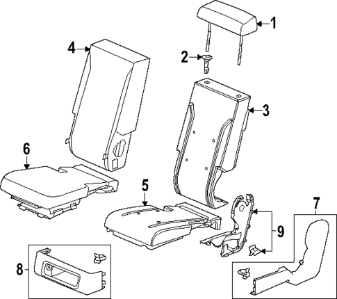 Second Row Seats for 2023 Honda Pilot #2