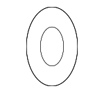 99970765240 - HVAC: Rear Suction Line O-Ring for Porsche Image