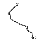 99757310506 - HVAC: Front Suction Line for Porsche Image