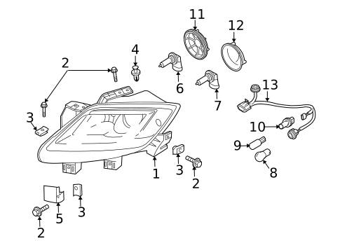 Combination Lamps for 2008 Mazda CX-9 #0