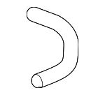 79722SDAA00 - HVAC: HVAC Heater Hose for Acura: RL, TL, TSX Image
