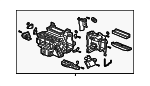 79106SECA41 - HVAC: Evaporator Assembly for Acura Image