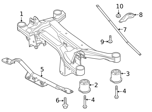 Suspension Mounting for 2013 Audi TT Quattro #0