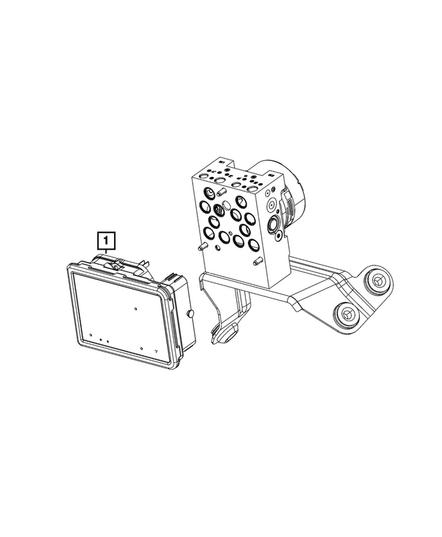 68735461AG - Electrical: Anti-lock Brake System Module for Mopar Image
