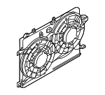 12763570 - Cooling System: Shroud for Saab: 9-5 Image