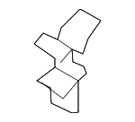 7130412100 - Body: Seat Hinge for Toyota: Corolla, GR Corolla Image