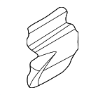 51138183102 - Body: Body Side Molding Fastener for BMW: 525i, 528i, 530i, 540i, 740i, 740iL, 750iL, M5 Image