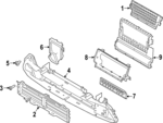 LR152421 - : Lower Deflector for Land-Rover Image