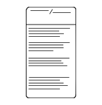 375194R000 - Body: Caution Label for Genesis: G90, GV60 | Hyundai: Ioniq, Ioniq 5, Sonata Image