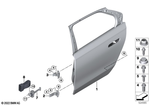 41525A32D58 - Bodywork: Door Aluminum Right Rear for BMW Image