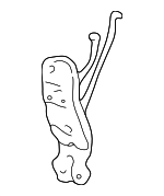 6911042021 - Body: 1996-2000 Toyota RAV4 - Lock for Toyota Image