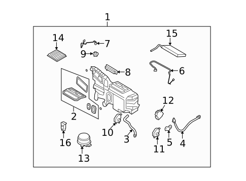 Motors, Core, Case & Related Components for 2009 Lincoln MKX #0