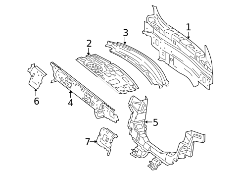Rear Body for 2014 Mercedes-Benz C63 AMG #0