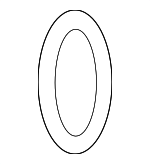 7603018101 - Engine: Upper Oil Pan Gasket for Mercedes-Benz Image