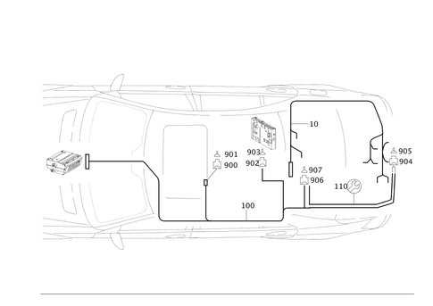Piping Rear Lid for 2012 Mercedes-Benz S400 #0