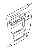 9C2Z1523942AA - : Door Trim Panel for Ford: E-150, E-250, E-350 Super Duty, E-450 Super Duty Image