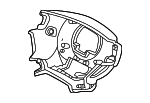 78518S5AU81ZA - Steering: Steering Wheel Back Cover for Honda: Civic Image