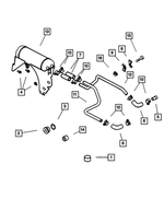 4429369 - Engine 5.9L Six Cylinder (Diesel): Pipe Plug for Dodge: Ram 2500, Ram 3500 | Ram: 2500, 3500 Image