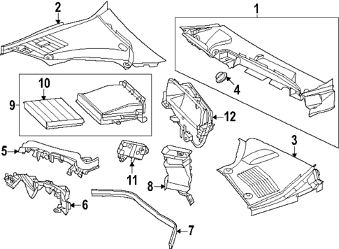 Cowl for 2025 Mercedes-Benz E450 #0