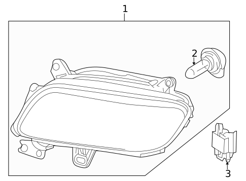 Fog Lamps for 2009 Audi A8 Quattro #0
