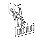 611210E150 - Body: Inner Pillar for Lexus: RX350, RX350h, RX450h+, RX500h Image