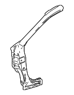 611010E120 - Body: Hinge Pillar for Lexus: RX350, RX350h, RX450h+, RX500h Image