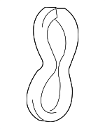 1385393 - Body: Headliner Fastener for Volvo Image