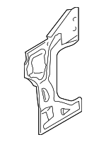 41217136759 - Body: Inner Reinforced for BMW: 645Ci, 650i, M6 Image