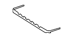 166784007064 - Body: Sunroof Deflector for Mercedes-Benz Image
