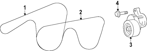 Belts & Pulleys for 2025 Toyota Sequoia #0