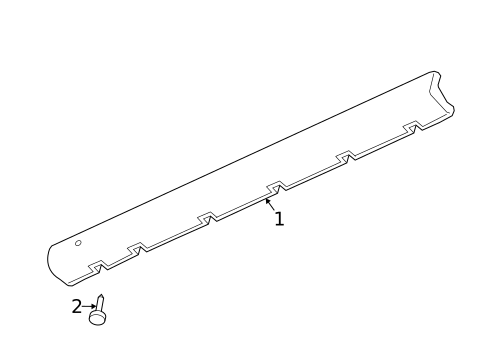 Exterior Trim - Pillars for 2020 Dodge Charger #0