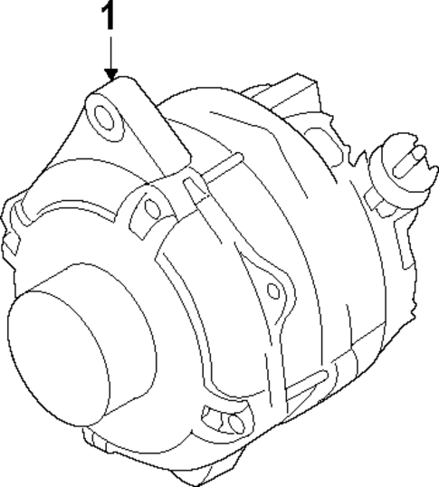 Alternator for 2019 Ford Taurus #1